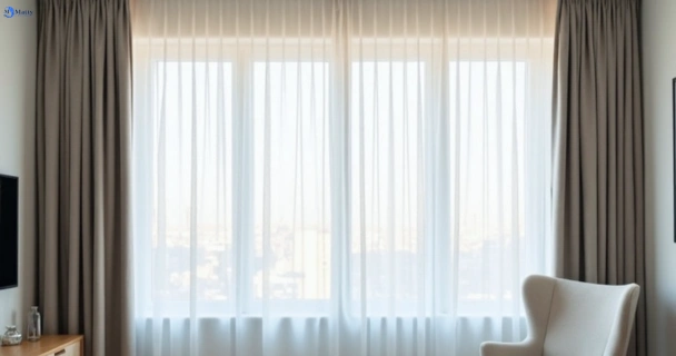 Restored vibrant drapes in rochedale QLD after Matty Curtain Cleaning