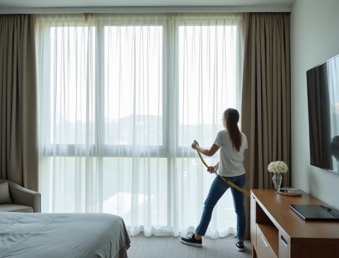 Rochedale Sheer Curtain Cleaning